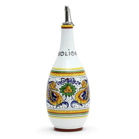 Italian Olive Oil Bottle Dispenser | Artisan Handmade | RAFFAELLESCO