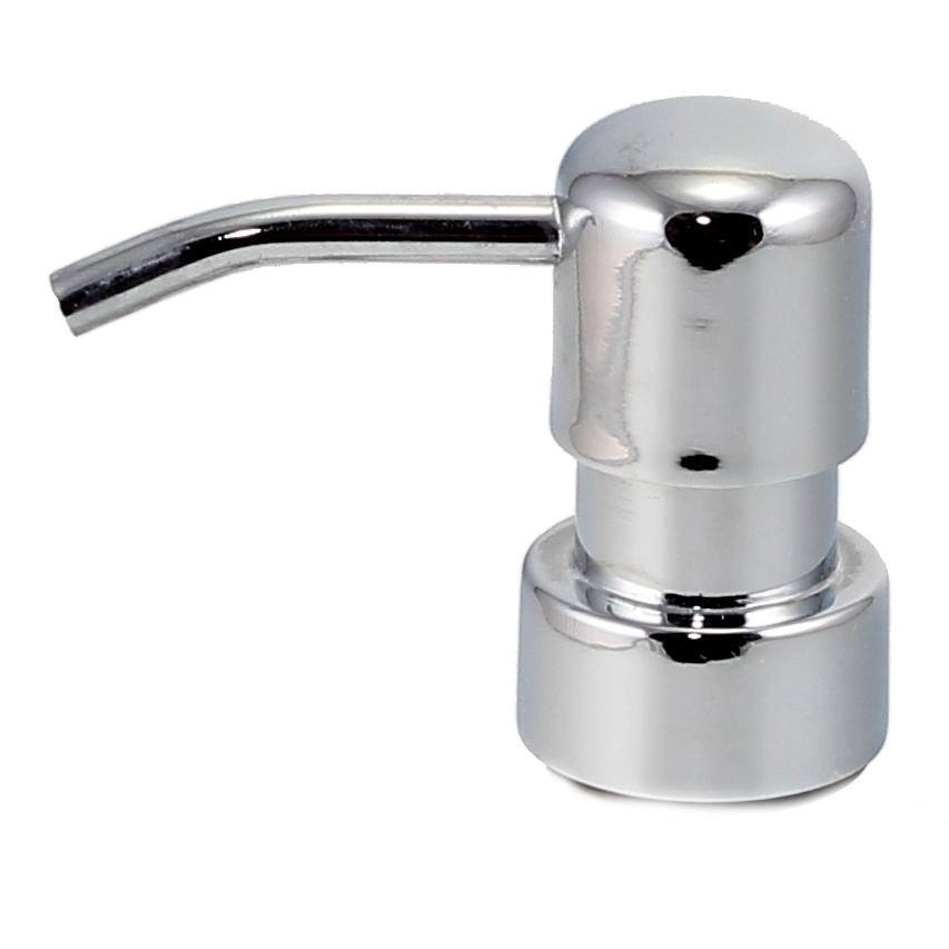 RICCO DERUTA DELUXE: Liquid Soap/Lotion Dispenser with Chrome Pump (Medium 20 OZ) - BiADSO