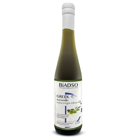 Greek Extra Virgin Olive Oil - Koroneiki BiADSO Mediterranean Oils and Vinegars