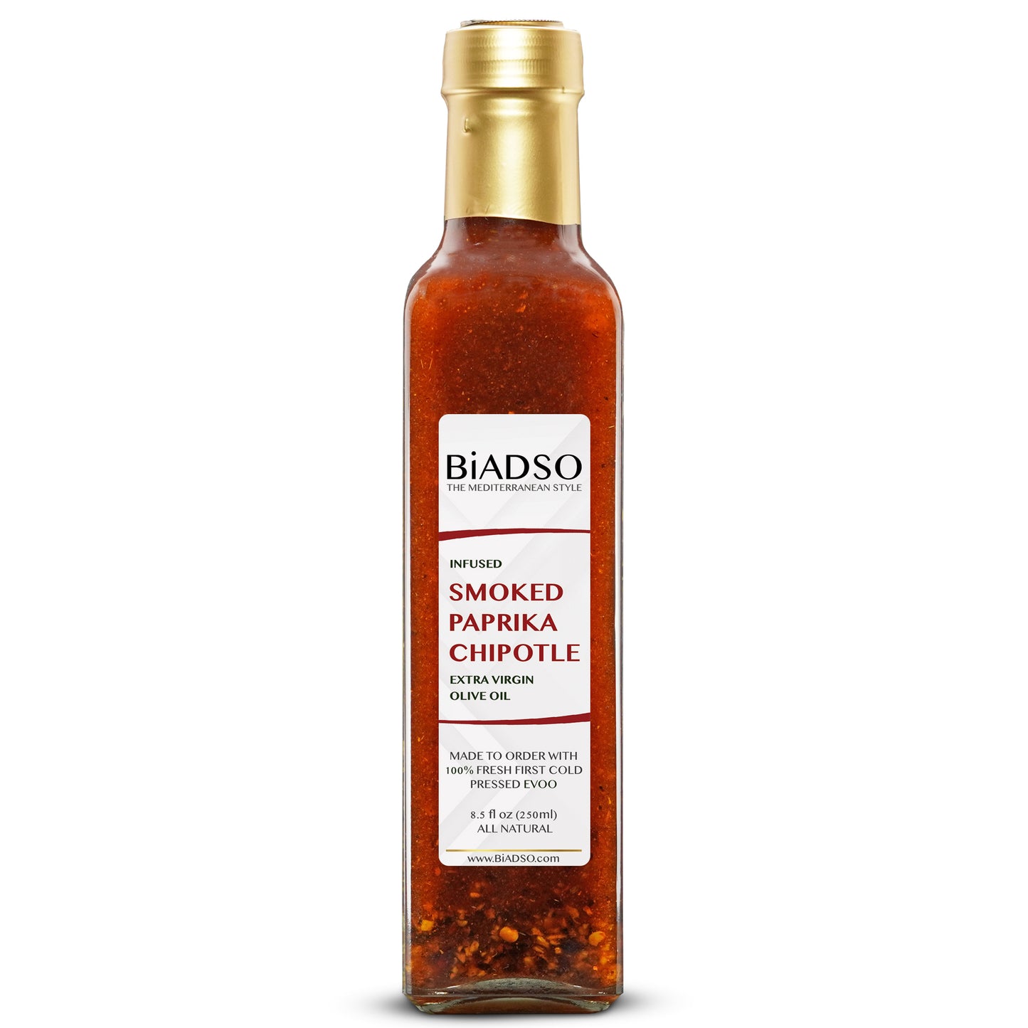 Smoked Paprika Chipotle Infused Extra Virgin Olive Oil Biadso Mediterranean Oils and Vinegar