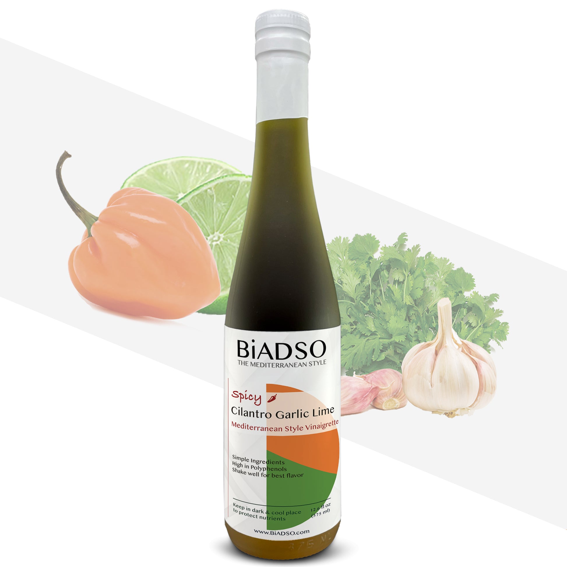 Spicy Cilantro Garlic Lime Vinaigrette