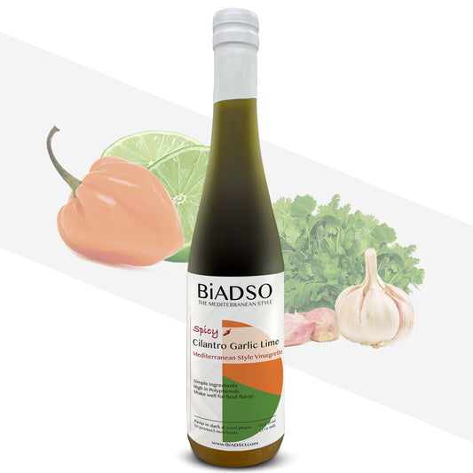 Spicy Cilantro Garlic Lime Vinaigrette