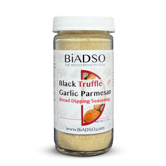 Truffle Garlic Parmesan Bread Dipping Seasoning Blend BiADSO Mediterranean Oils and Vinegars