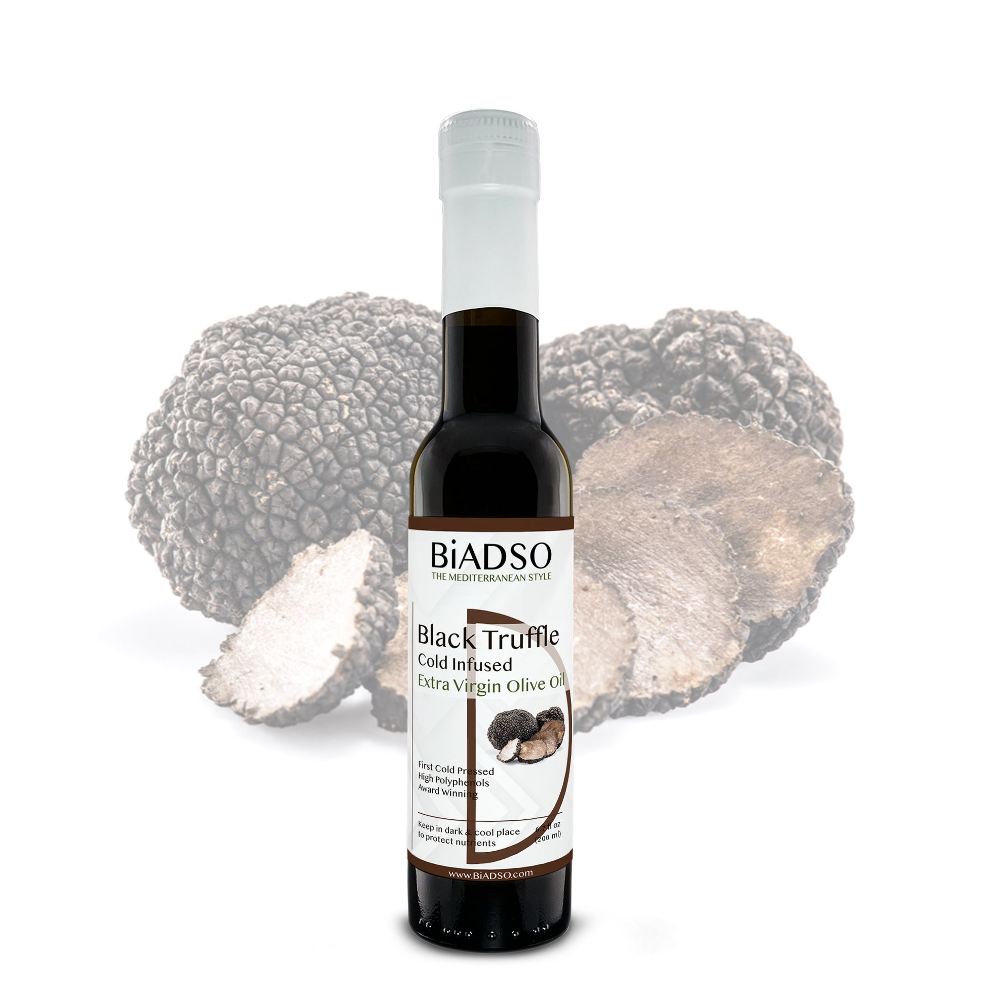 Black Truffle Oil Biadso Mediterranean Oils and Vinegars