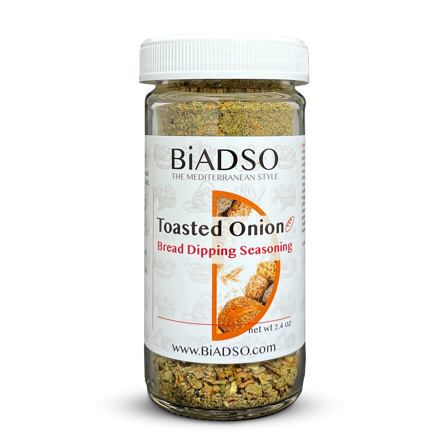 Toasted Onion Bread Dipping Seasoning Blend BiADSO Mediterranean Oils and Vinegars