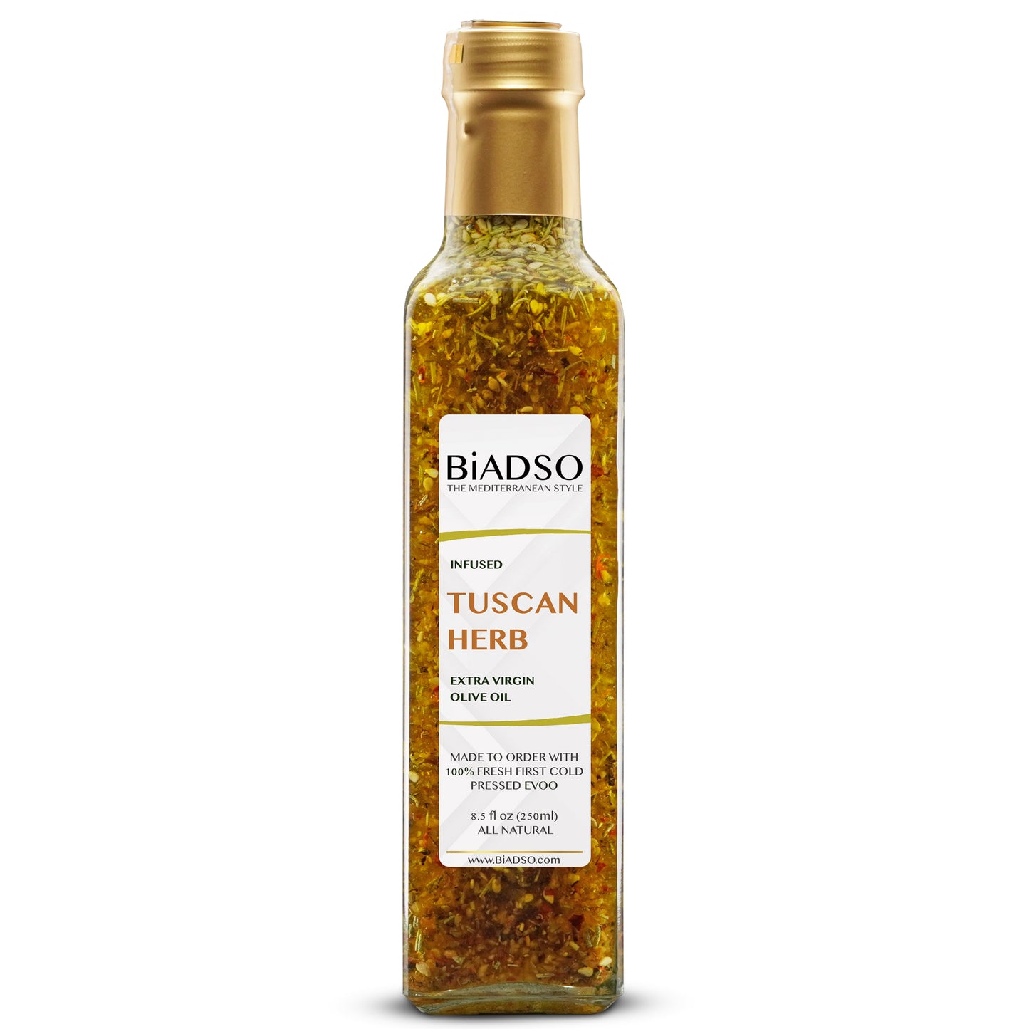 Tuscan Herb Infused Olive Oil Biadso Mediterranean Oil and Vinegar